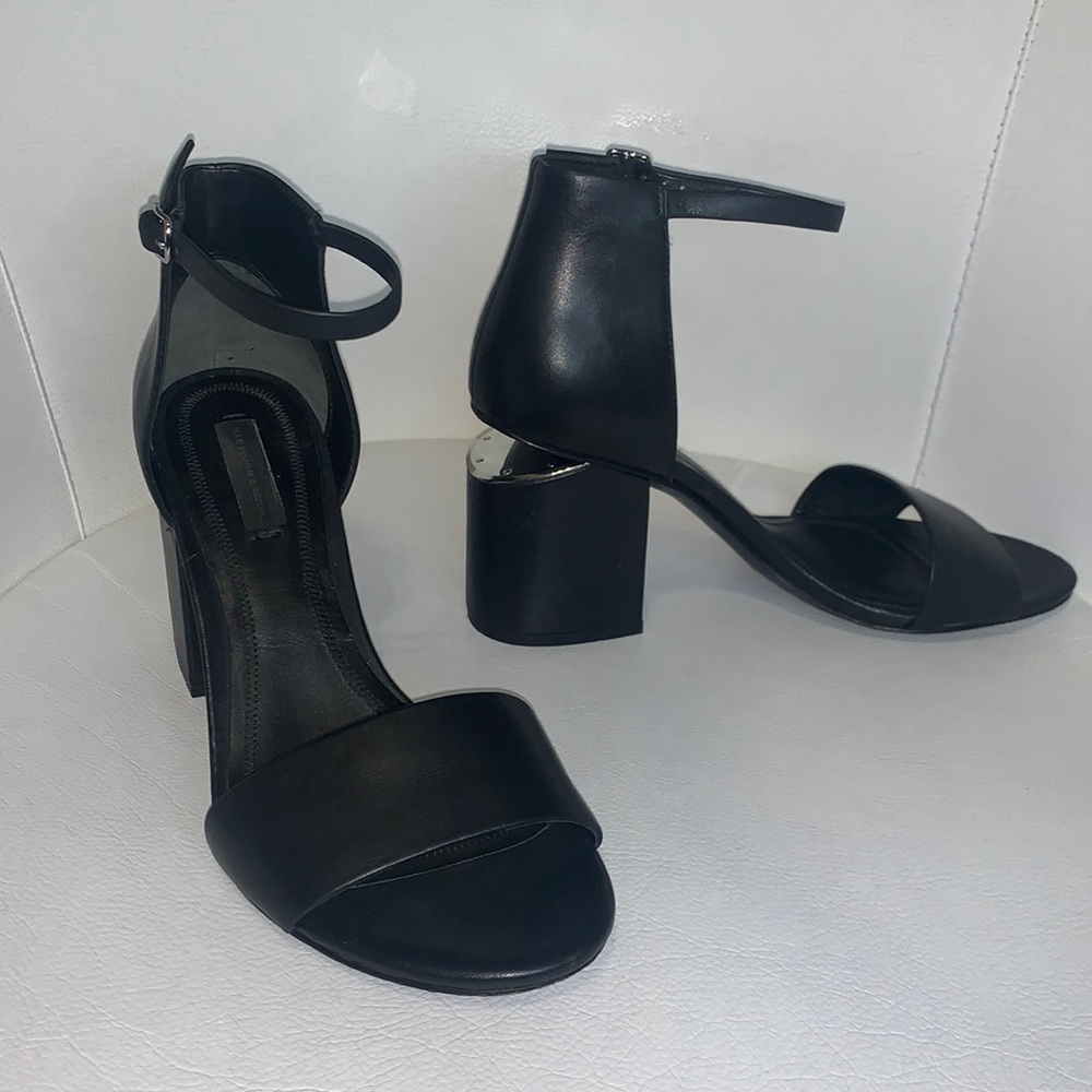 Alexander Wang - Abby Ankle-Strap Leather Sandals